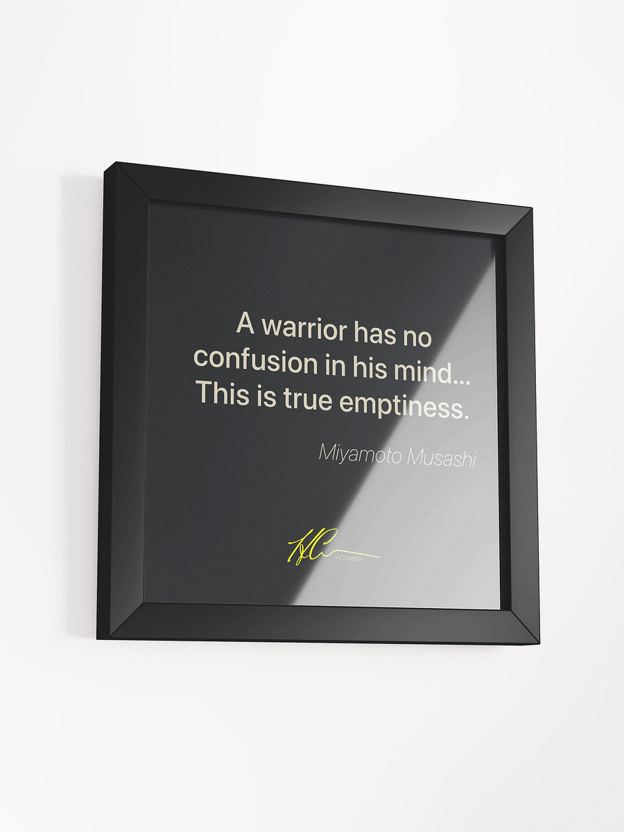 Miyamoto Musashi Q6 - Framed Poster product image (3)