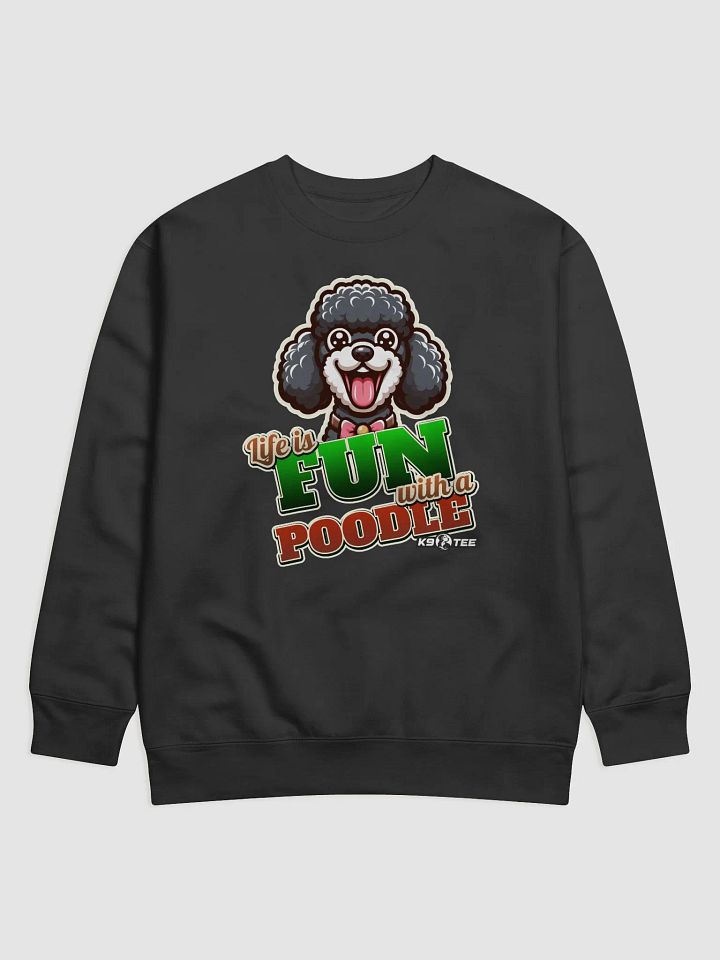 Fun Poodle Vibes Sweatshirt product image (4)