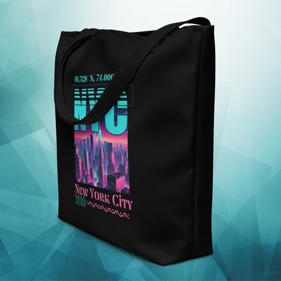 NYC New York City Graphic Tote product image (3)
