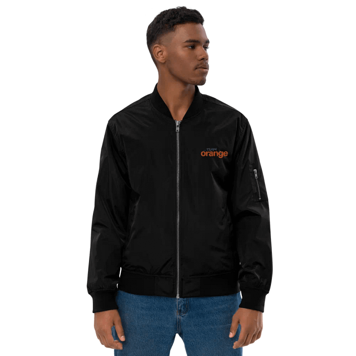 Team Orange Bomber Jacket product image (2)