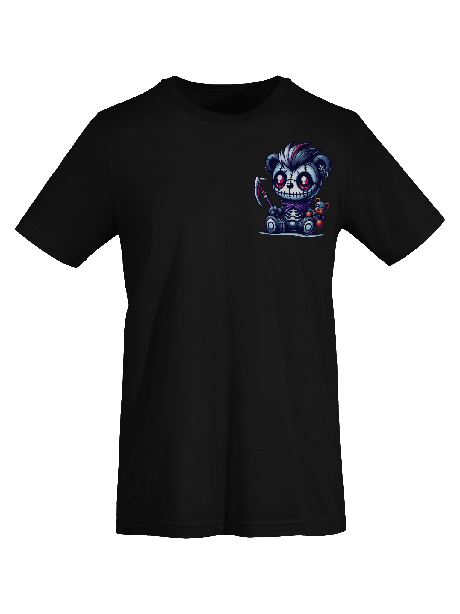 Punk Reaper Bear T-Shirt product image (7)