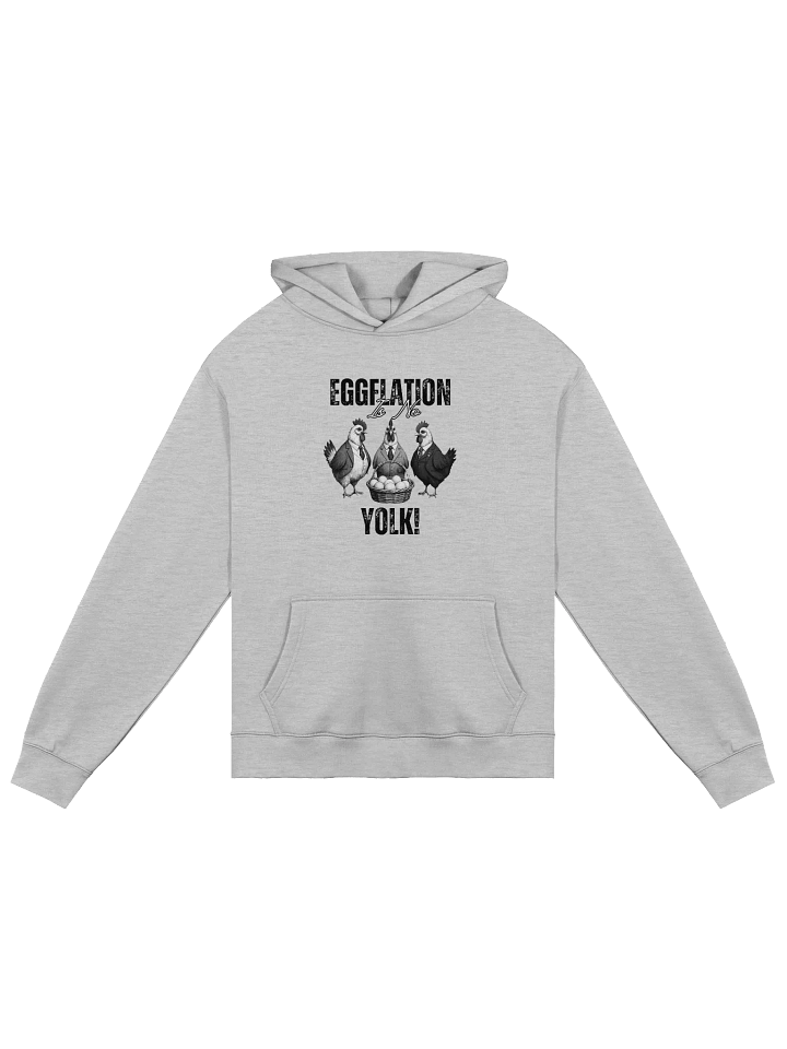 Eggflation is no Yolk! - Humorous Easter Hoodie product image (2)