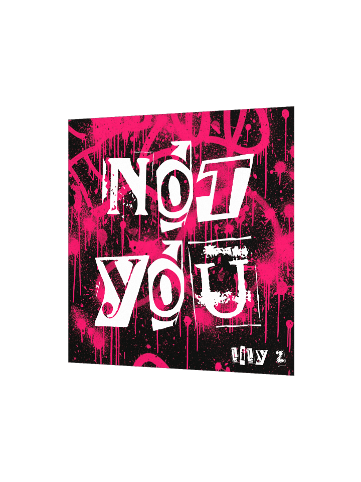 Not You Poster product image (2)