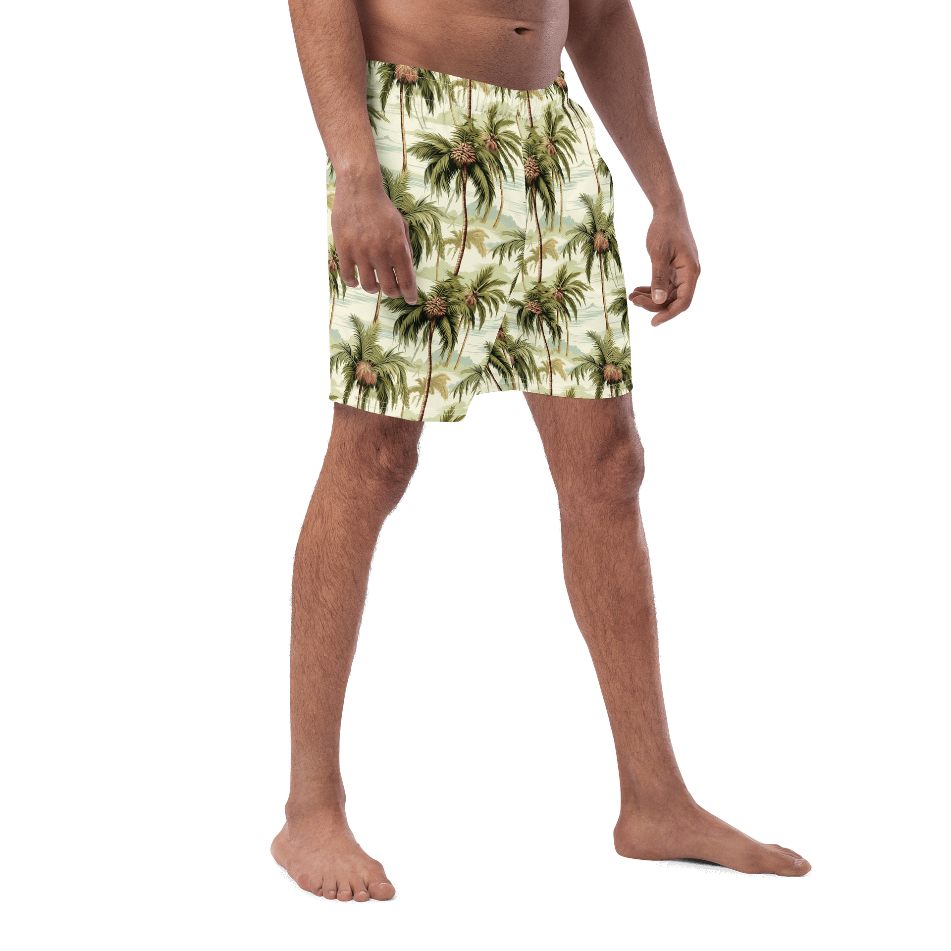 Vintage Caribbean Tropical Swim Trunks product image (4)