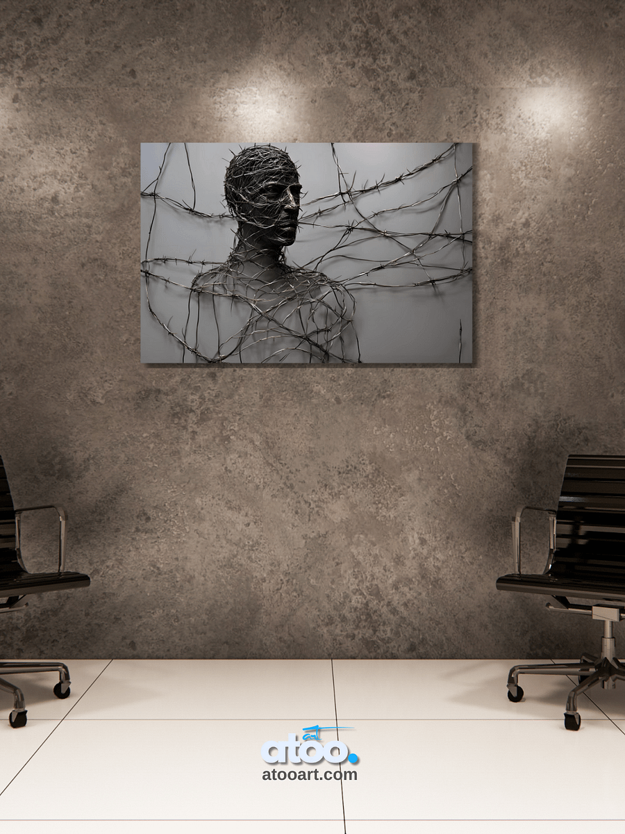 Be Free to Yourself Collection | Standing Tall | Canvas Painting product image (7)