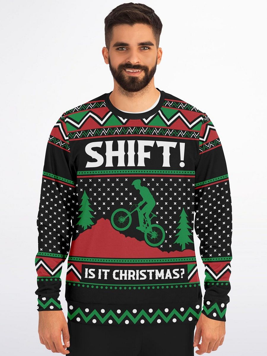 Festive Cycling Christmas Sweater - 
