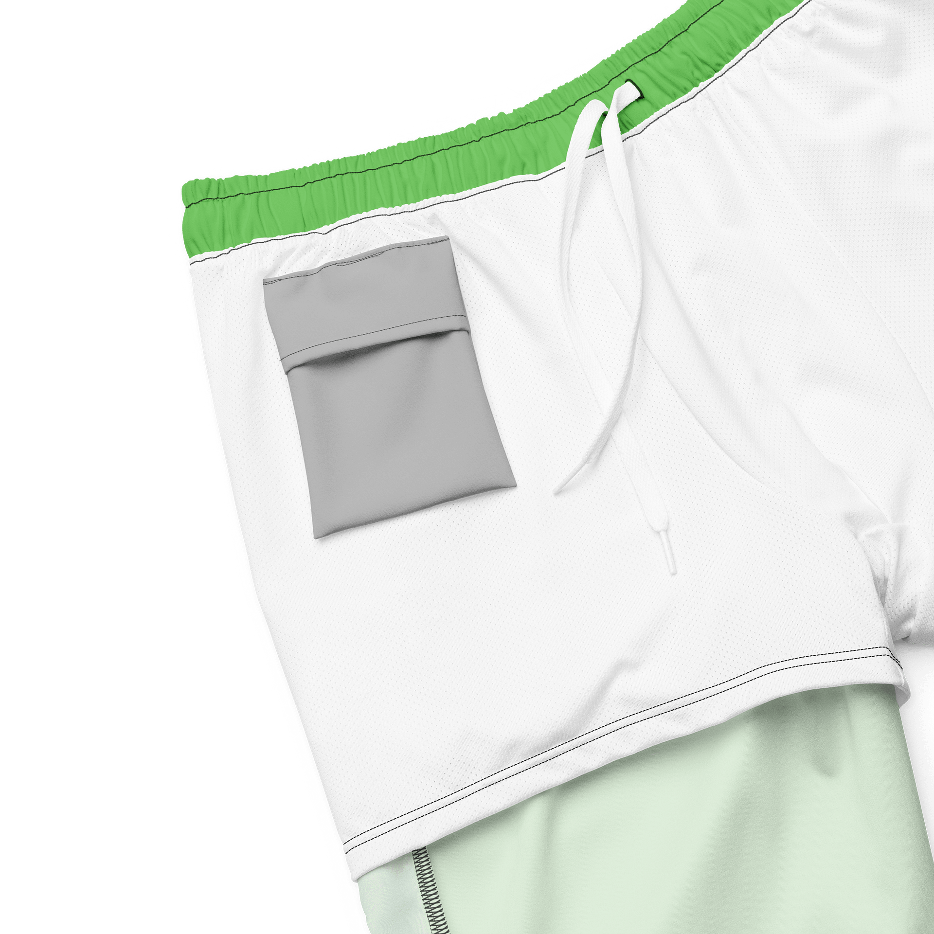 Green Oasis All-Over Swim Shorts product image (6)