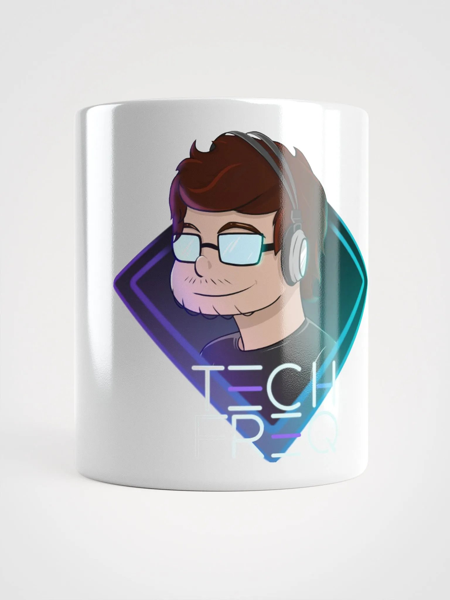 TechFreq Glossy White Mug product image (5)