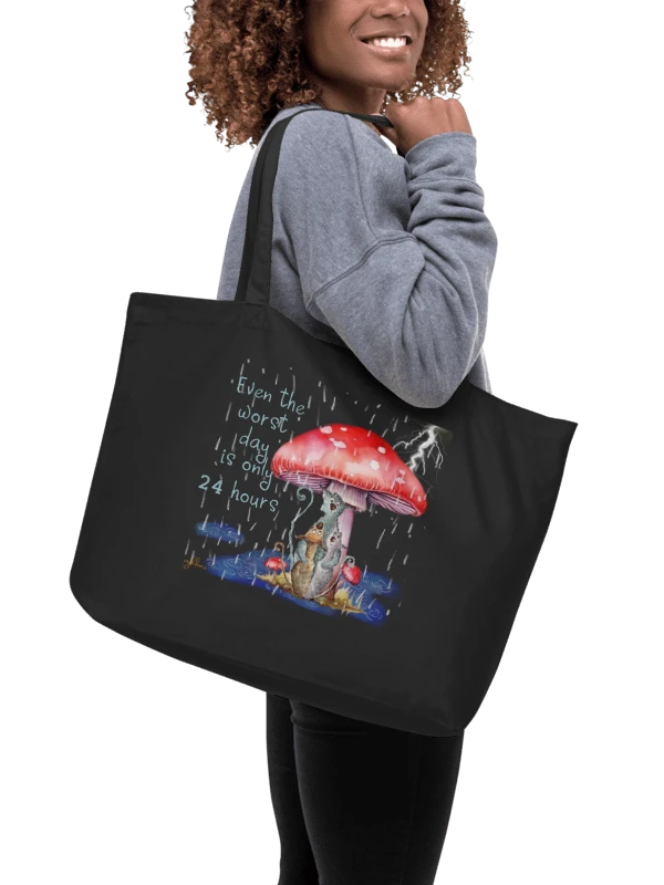Passing Clouds: Weathering the Storm Eco Tote (Large) product image (7)