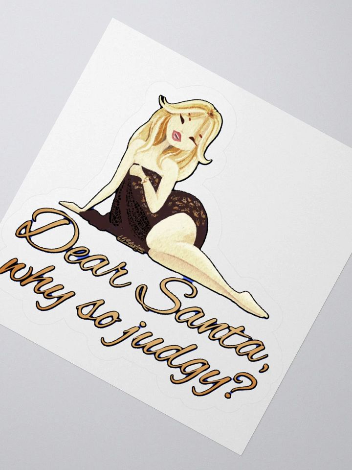DEAR SANTA, WHY SO JUDGY? product image (4)