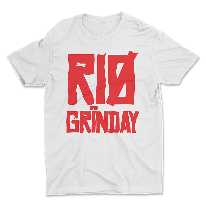 RIO GRINDAY RED ESSENTIAL LOGO TEE product image (1)