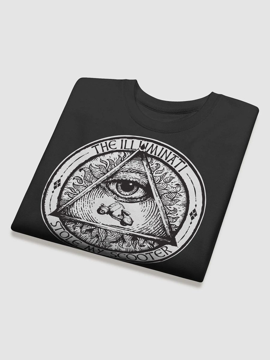 Illuminati Stole My Scooter Sweatshirt product image (4)