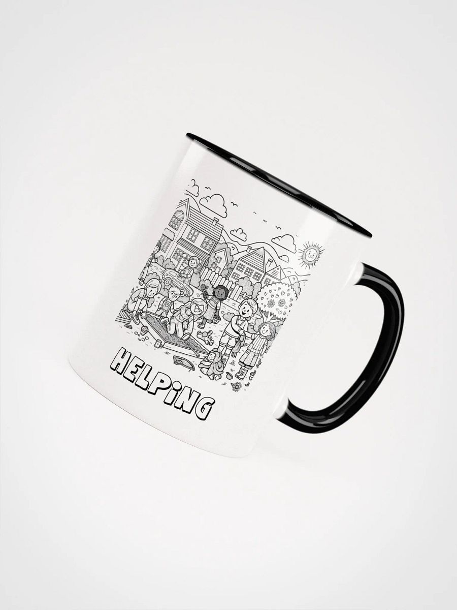 Helping Hands, Healing Hearts Coloring Book Mug product image (4)