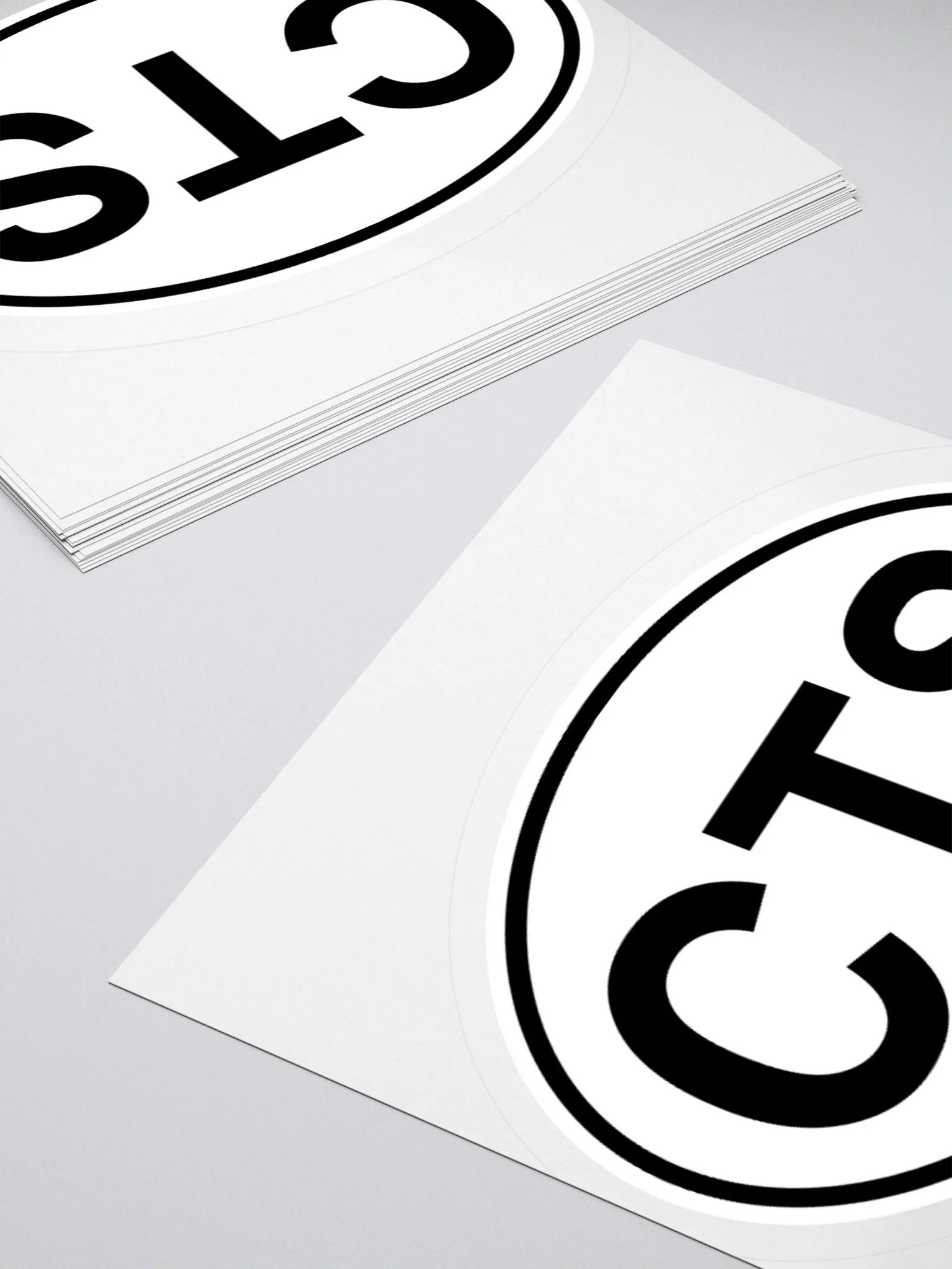 CTS Oval Sticker product image (4)