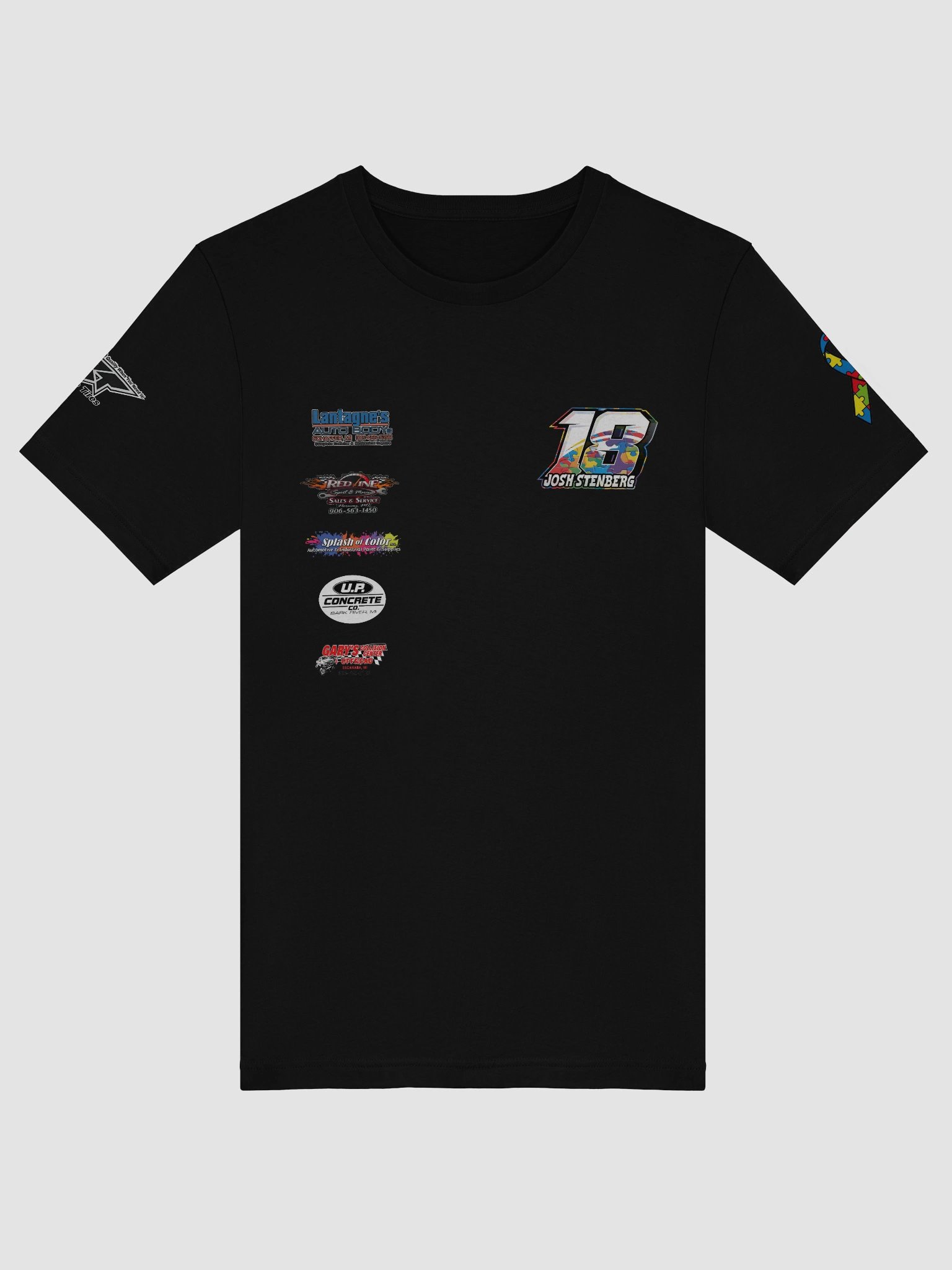 Autism Awarness #18 Racing T-Shirt product image (5)