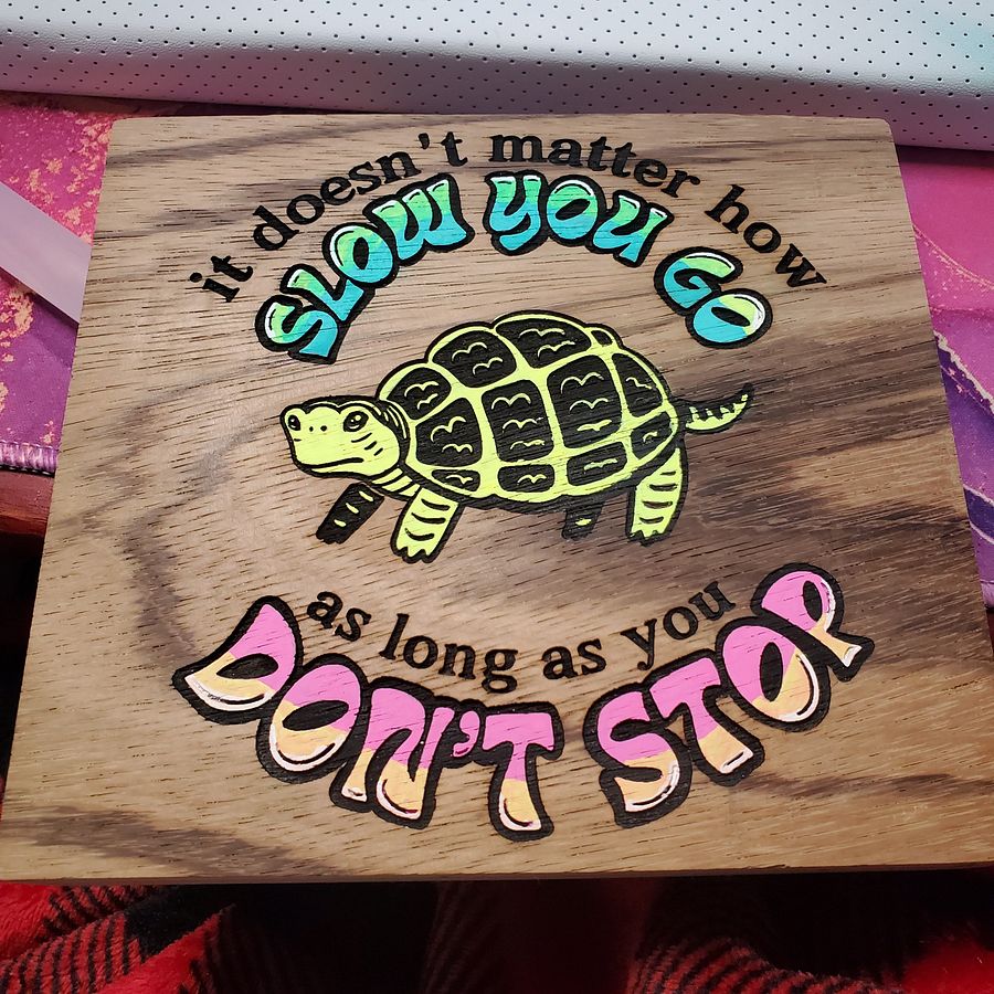 Doesn't Matter How Slow You Go - Original Art product image (5)