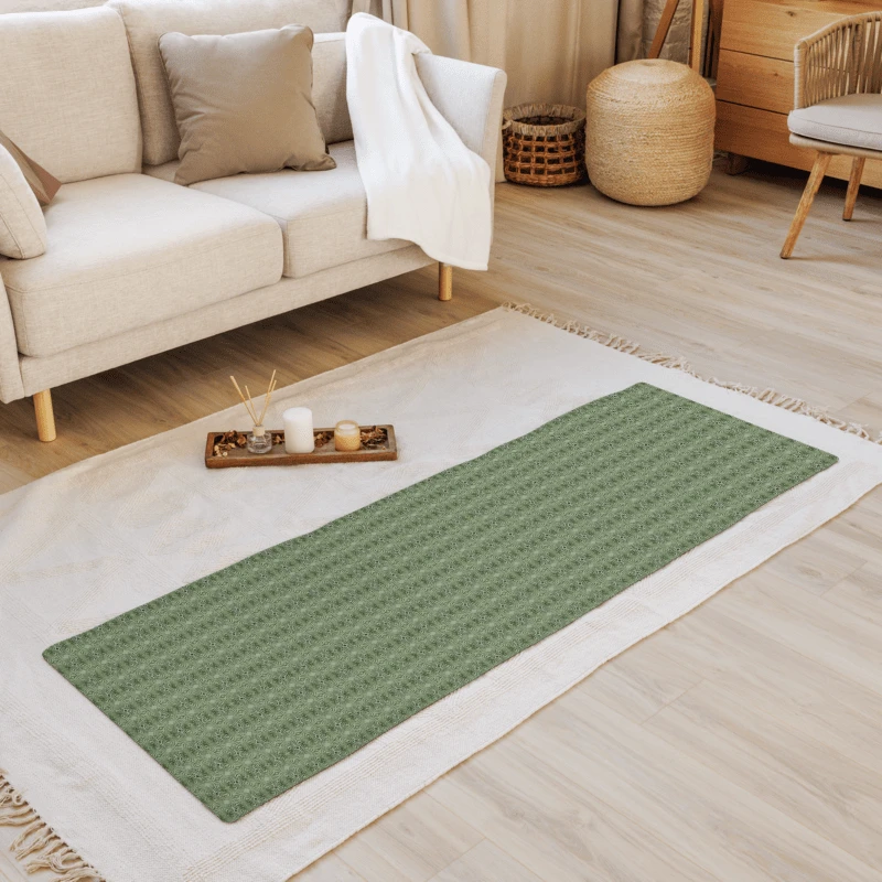 Vibrant Green 2 Yoga mat product image (1)