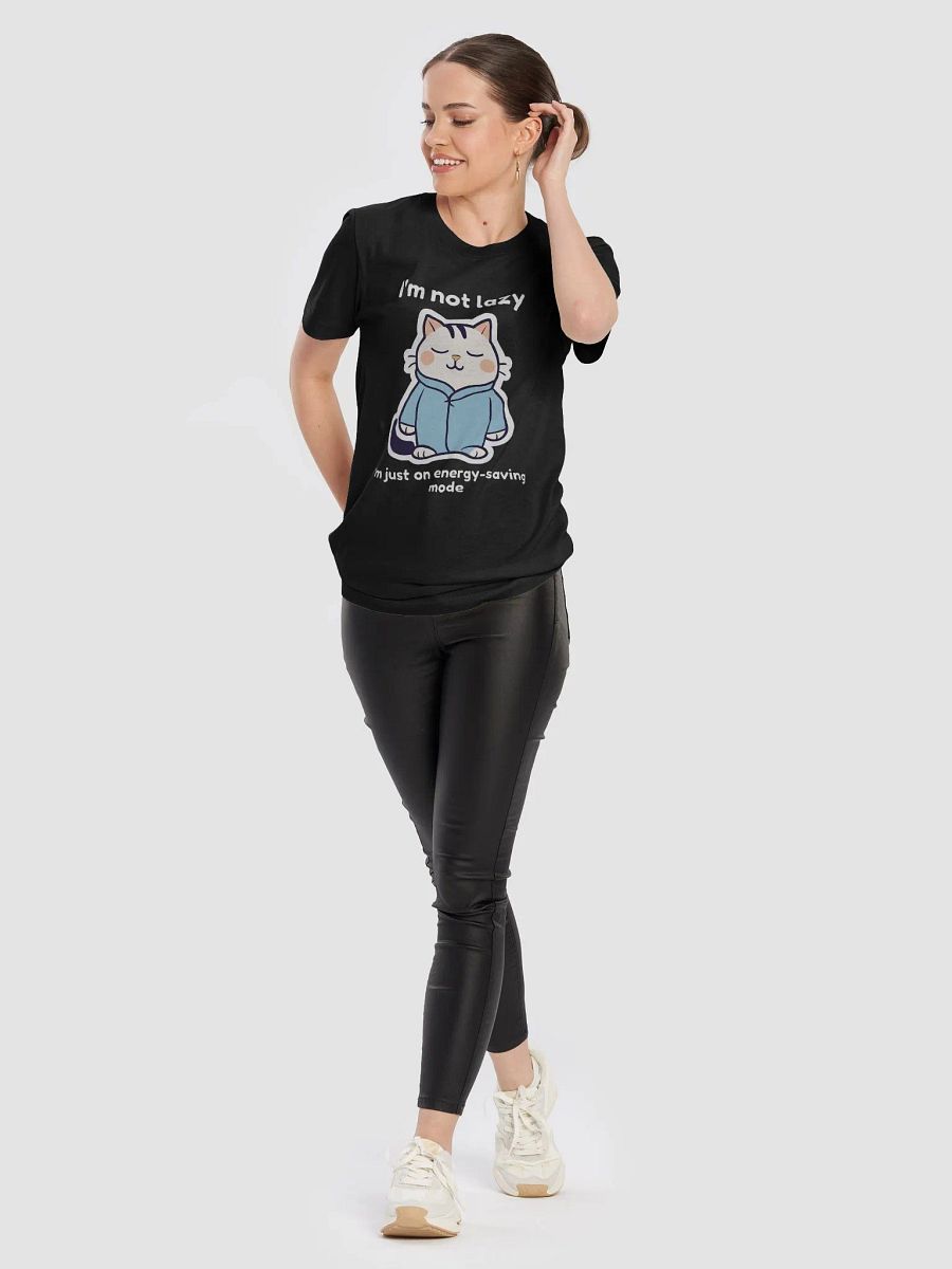 Energy-Saving Mode Cat T-Shirt product image (10)
