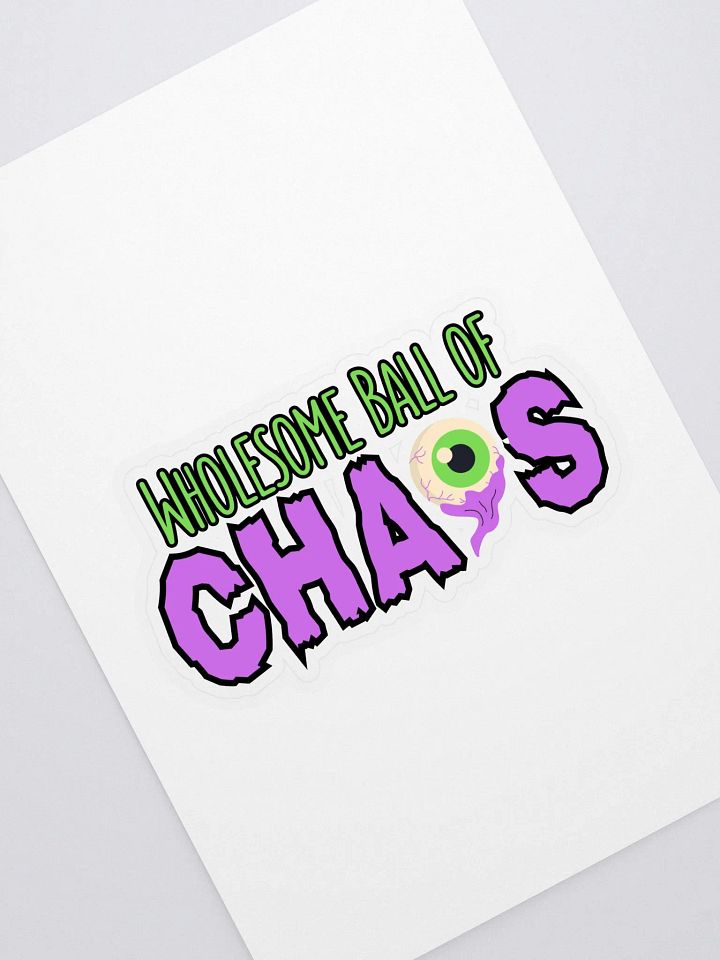 Wholesome Ball of Chaos Sticker product image (1)