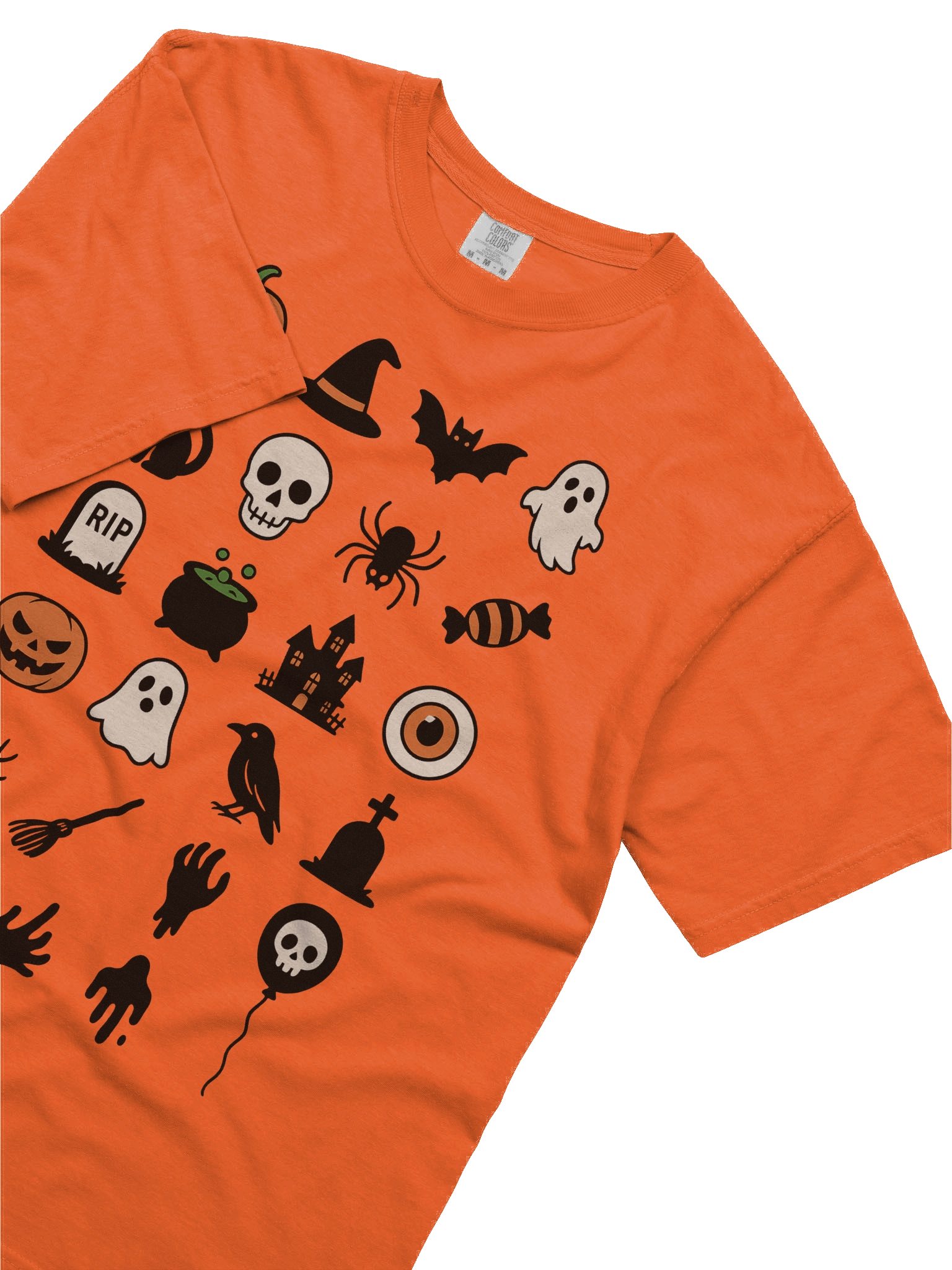 Spooky Halloween Pattern T-Shirt product image (5)