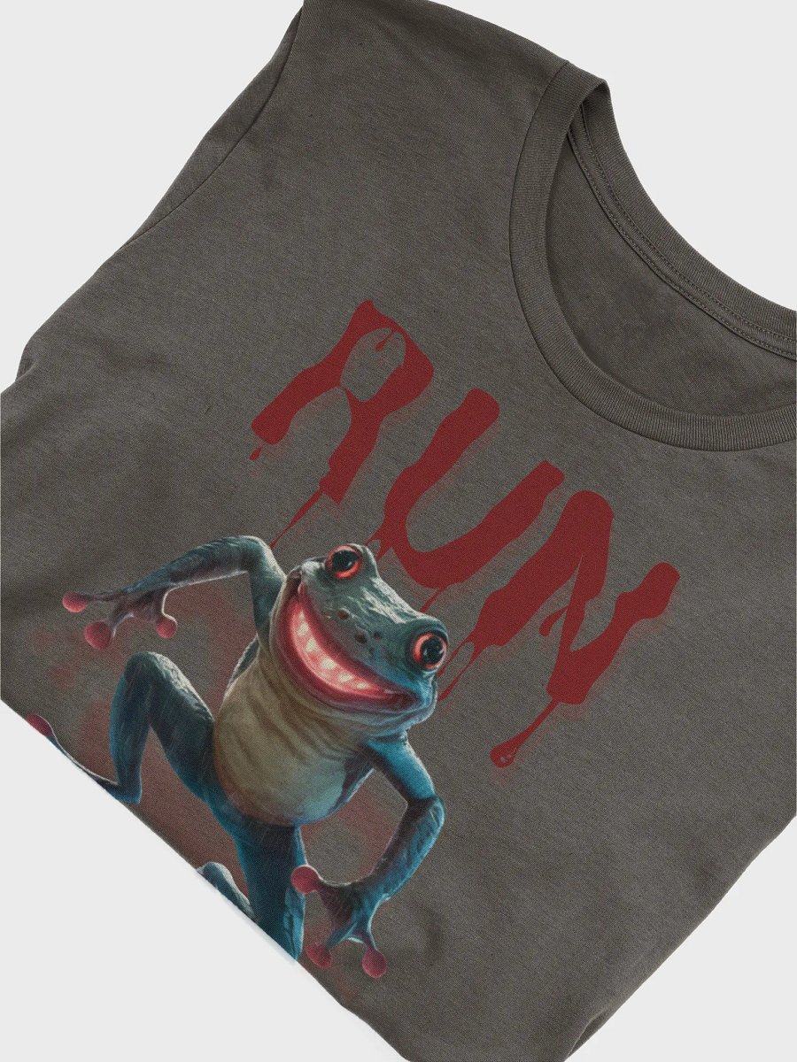 Scary Eerie Run Frog T-Shirt. product image (5)