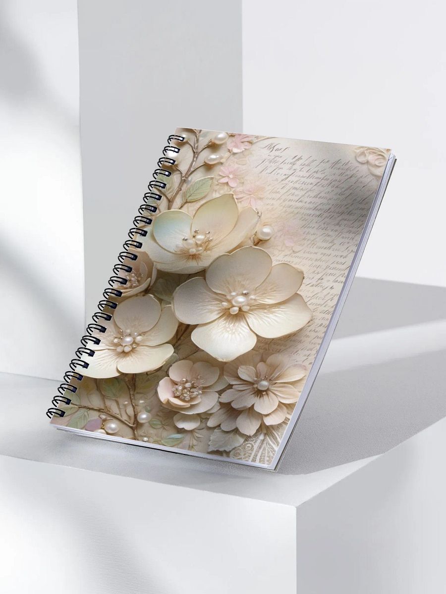 Vintage Floral Dreams Spiral Notebook product image (3)