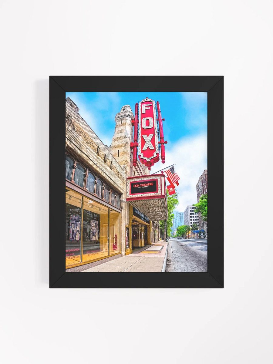 Fabulous Fox Theatre On Peachtree Street - Framed Poster product image (66)