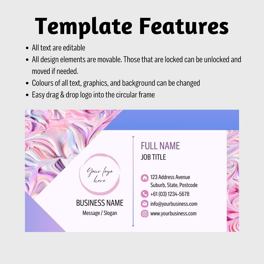 Emily - Business Card Template product image (7)