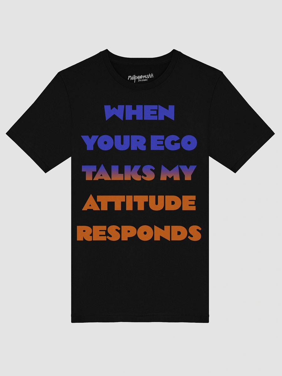 Ego vs. Attitude Graphic Tee product image (42)