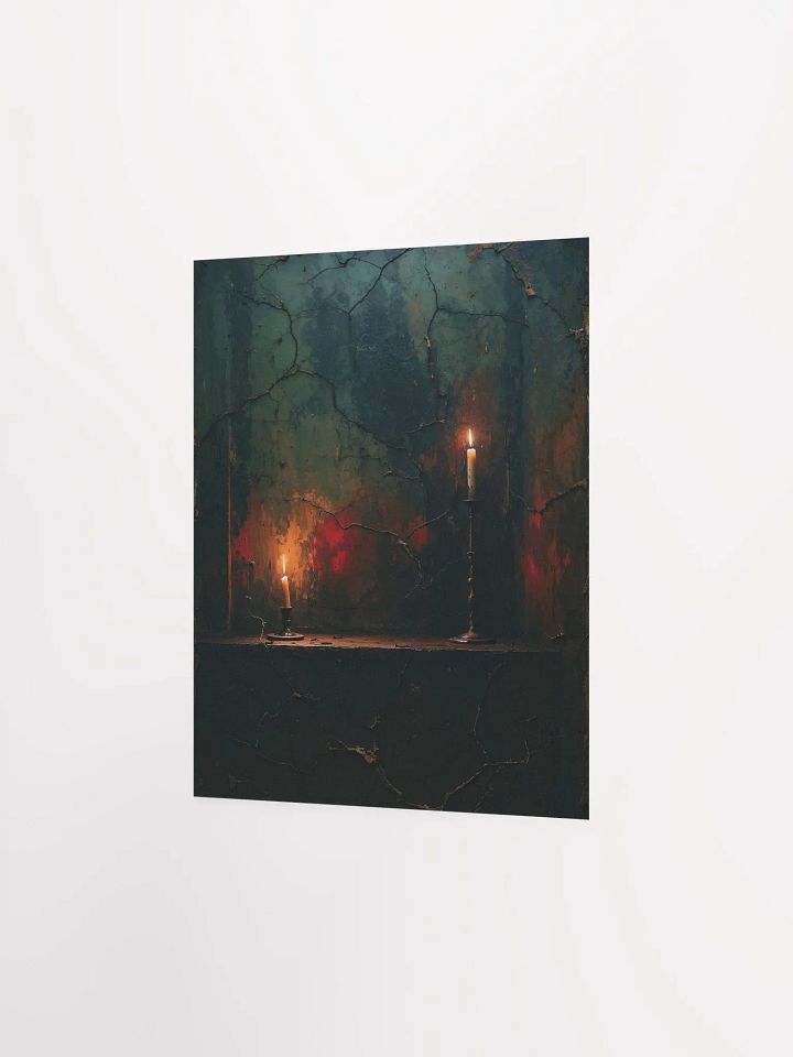 Flickering Darkness Matte Poster product image (15)