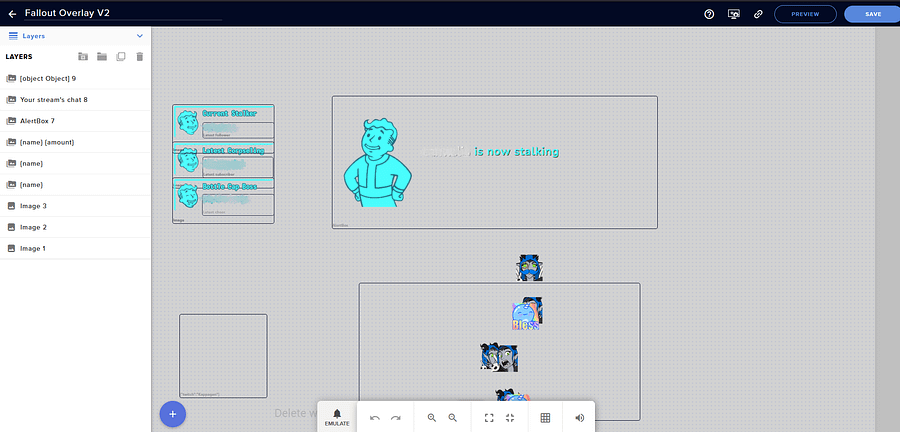 2 Fallout Layouts (Streaming) product image (4)