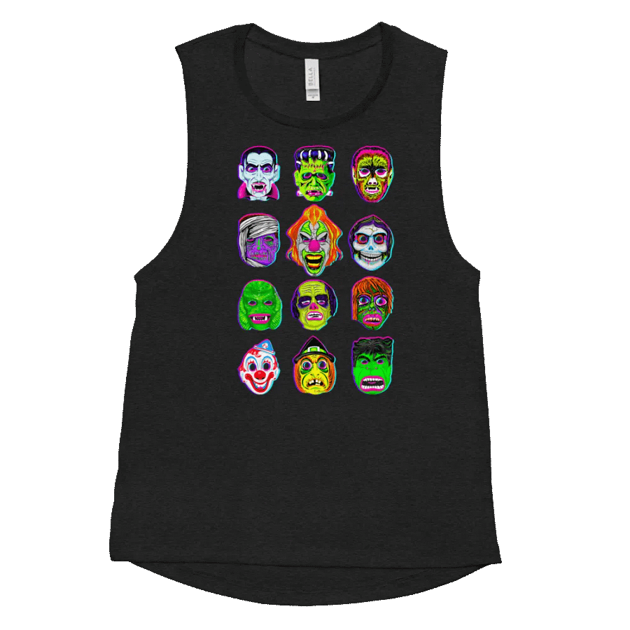 Horror Icons Women's Active Tank Top product image (11)