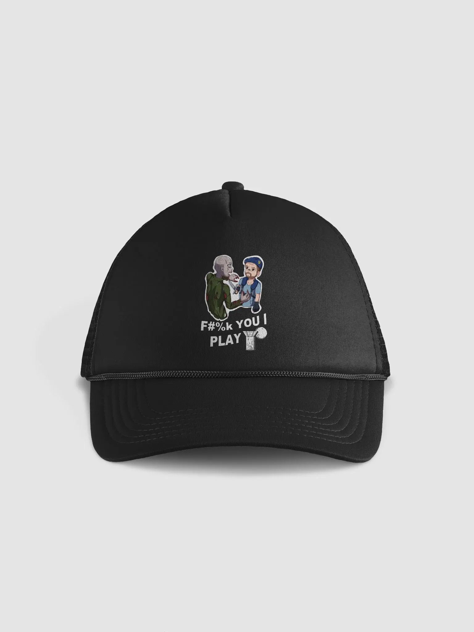 Zombie Confrontation Foam Trucker Hat product image (1)