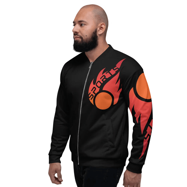 All-Over Print Bomber Jacket - Sports (6) product image (1)