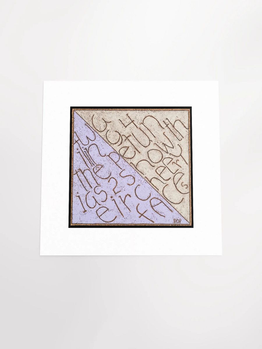 waiting for the petunias Print product image (5)