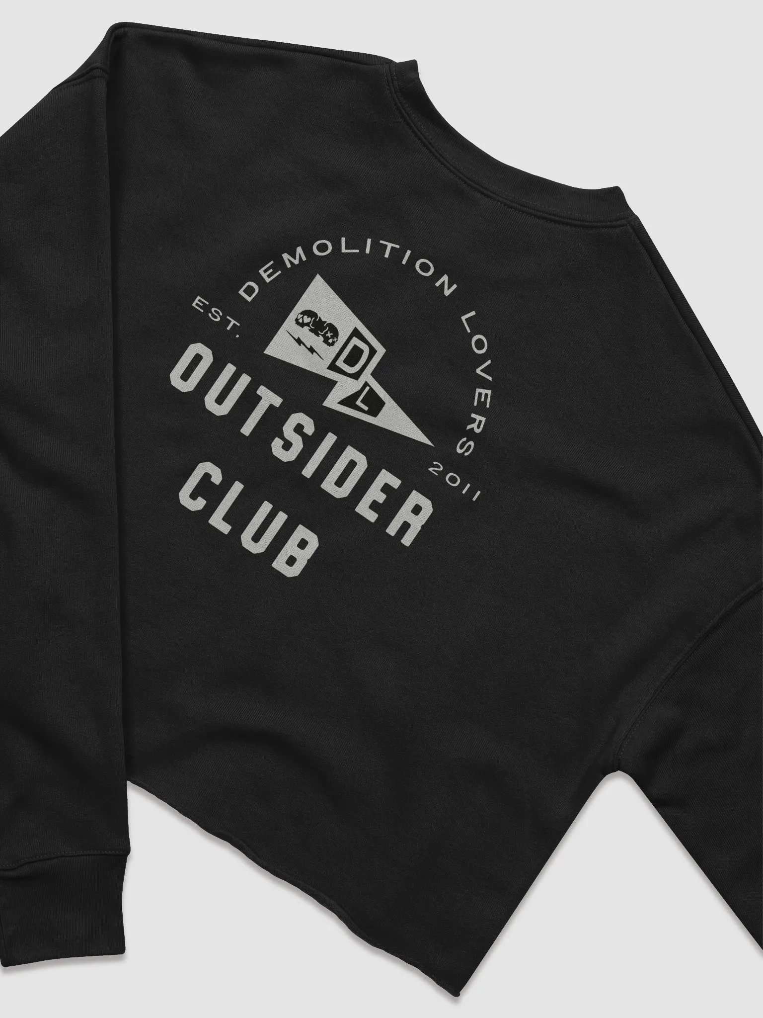 Outsider Club Crop Sweatshirt product image (4)