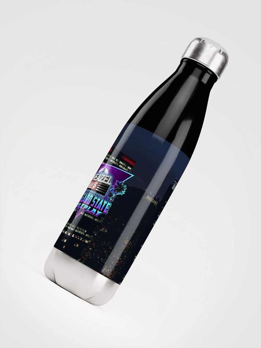 Panoramic Haggard State Weazel News Stainless Steel Water Bottle product image (4)