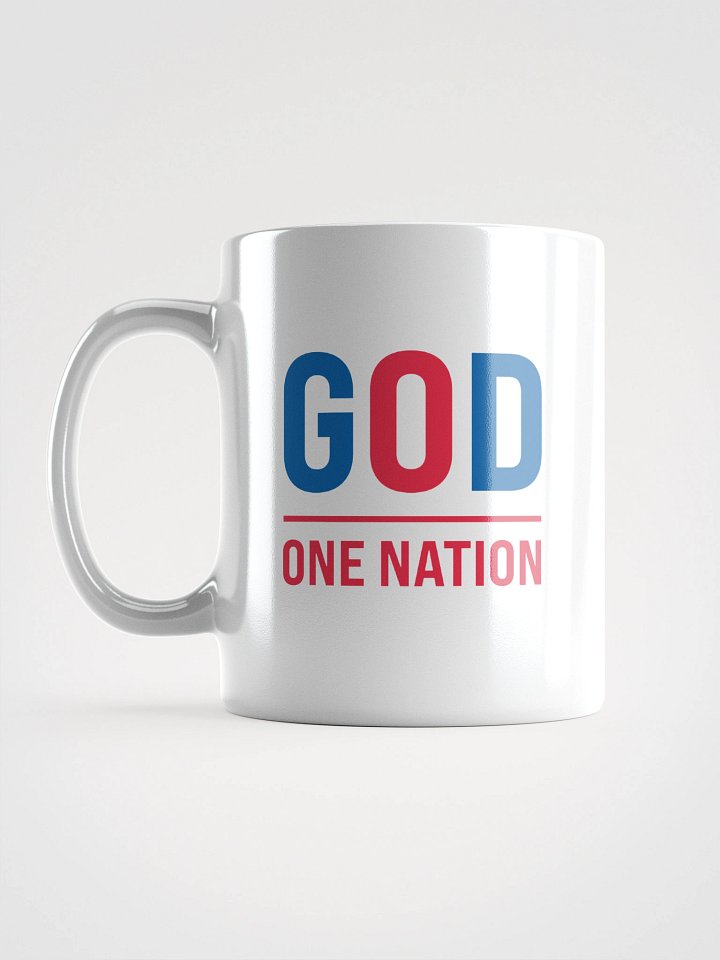 God Nation Patriotic Ceramic Mug product image (2)