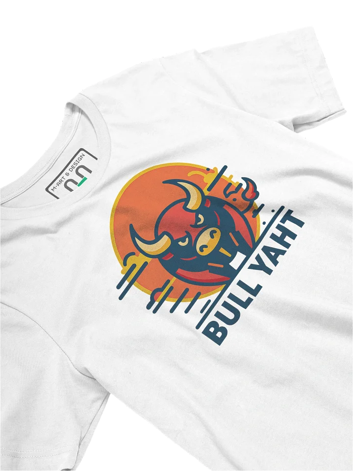 BULL YAHT Power Tee – Unleash the Charge, Wear the Legend - by M-Art & Design product image (2)