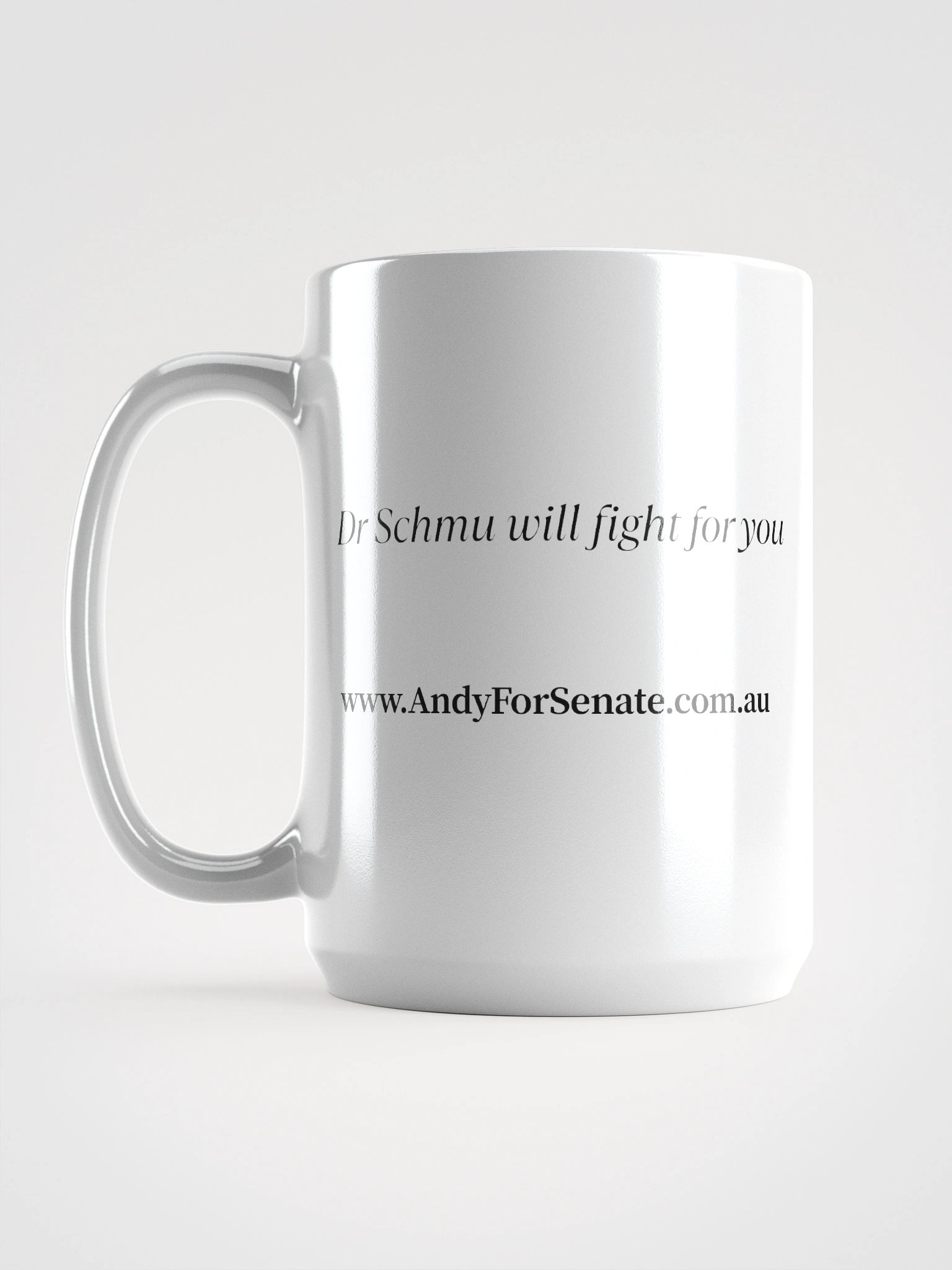 Dr Schmu will fight for you coffee mug product image (6)