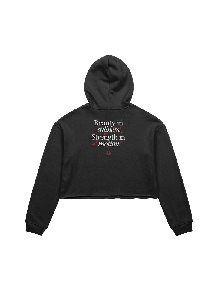 Bella+Canvas Fleece Crop Hoodie product image (4)