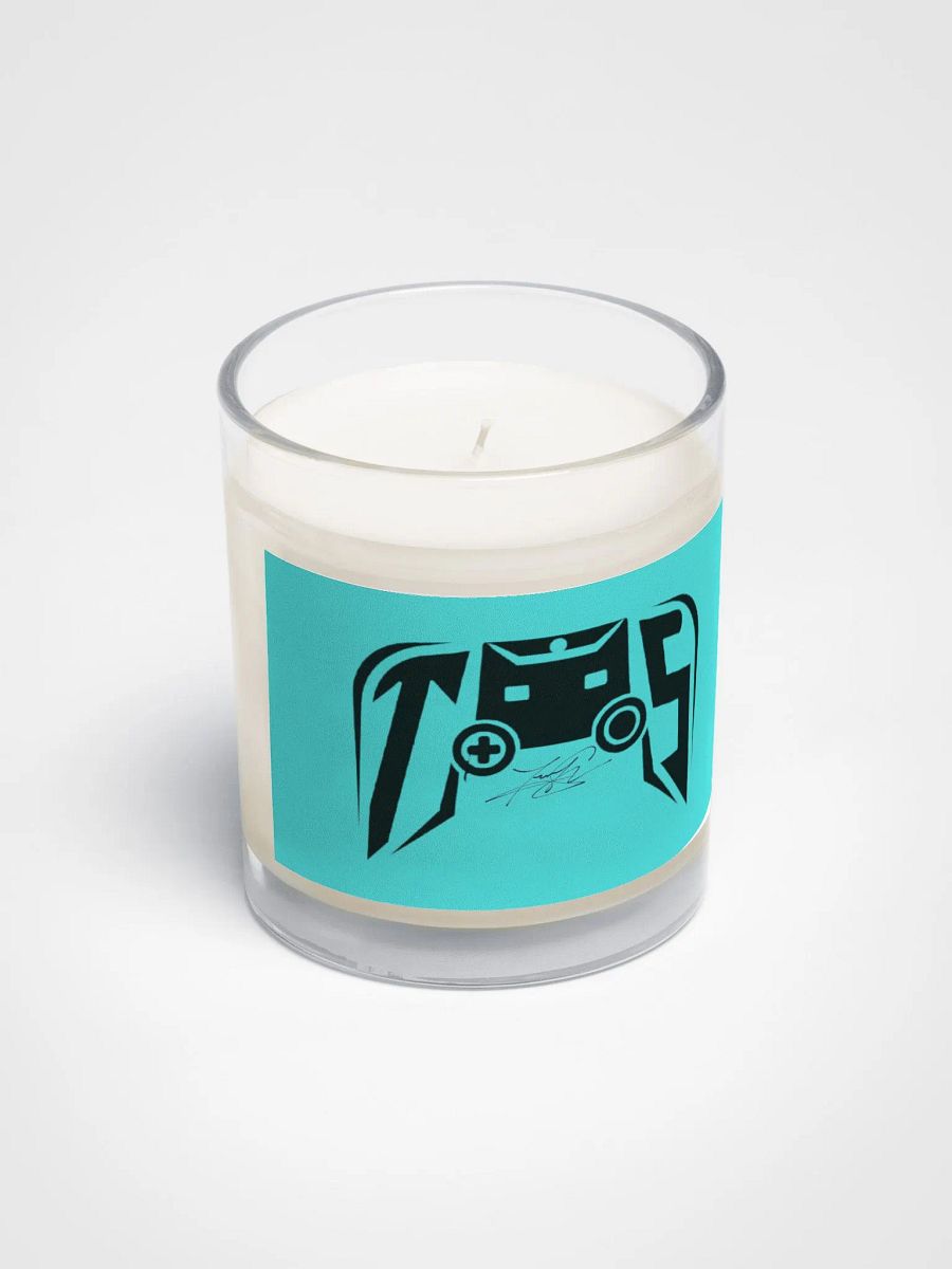 Signature Logo Soy Wax Candle (Cyan) product image (2)