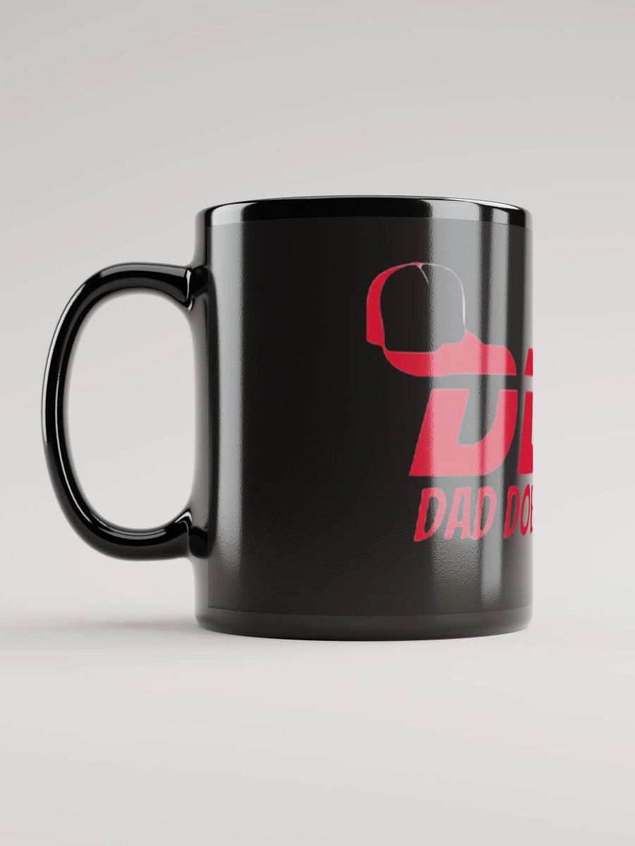 DAD DOES MATTER Black Glossy Mug product image (6)