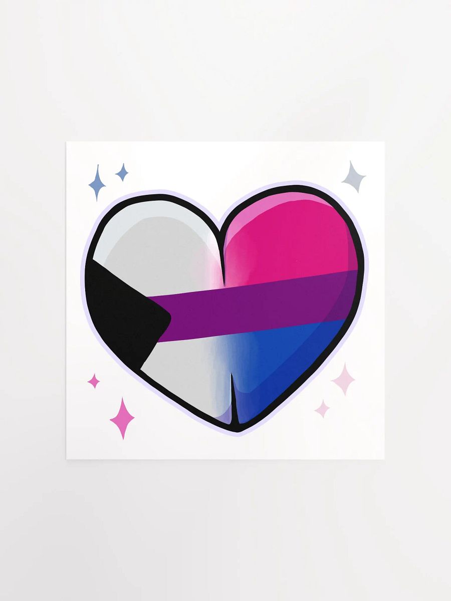 Demi-Bi Pride Poster product image (3)