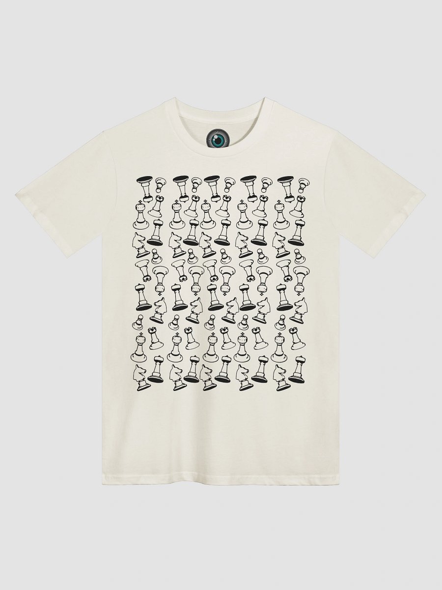 CHESS 3D OPTICAL ILLUSION T-SHIRT UNISEX product image (9)