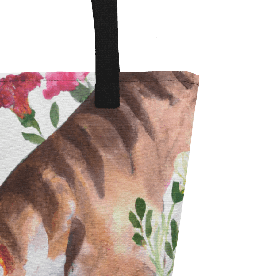 Thylacine Watercolor tote product image (3)