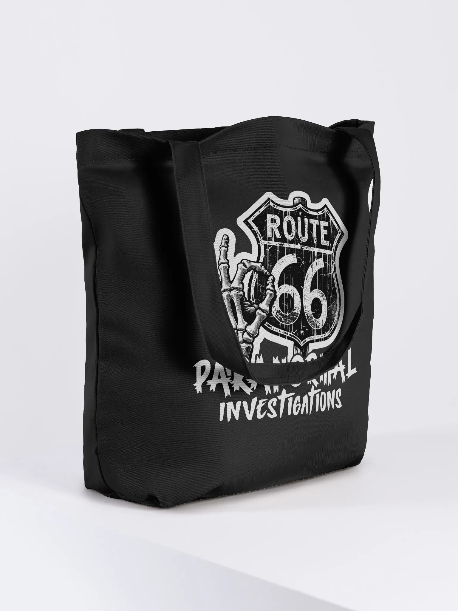 Vintage Route 666 Eco-Friendly Tote Bag product image (4)