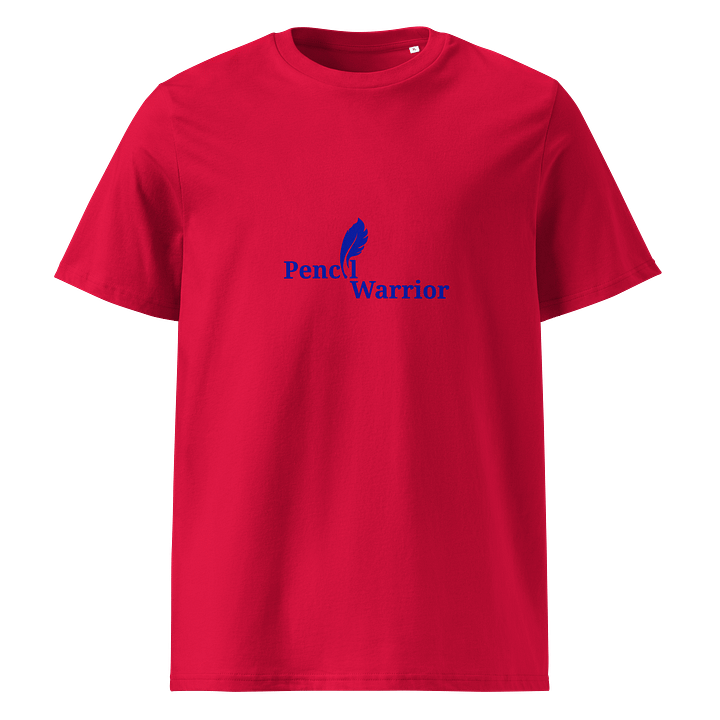 Feathered Pencil Warrior Organic T-Shirt product image (1)