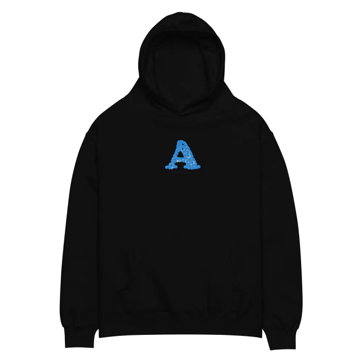 Initial Letter Of Name "B" is Embroidered Unisex Oversized Hoodie product image (2)