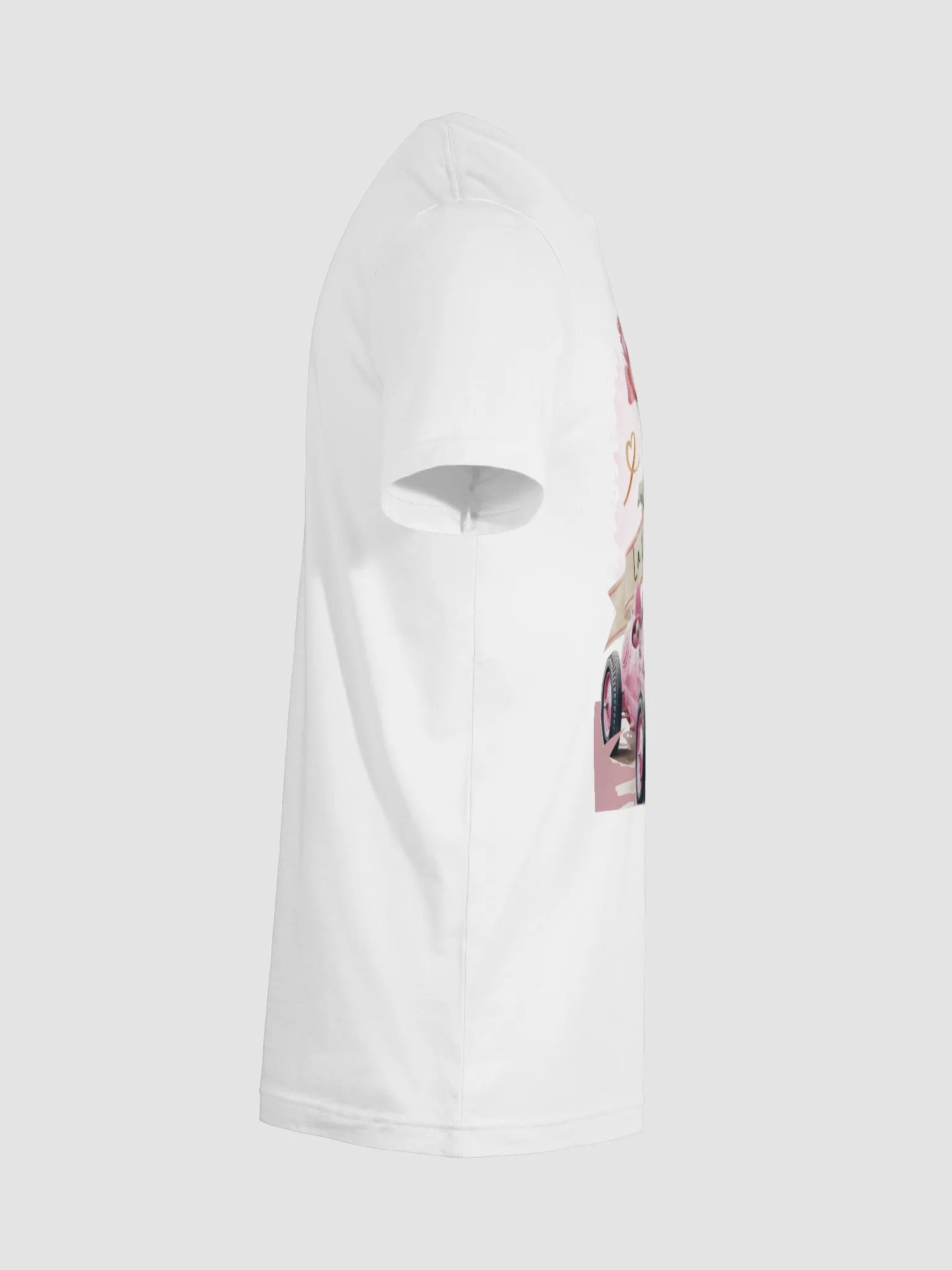 La Vie en Rose Vintage Race Car T-Shirt product image (7)